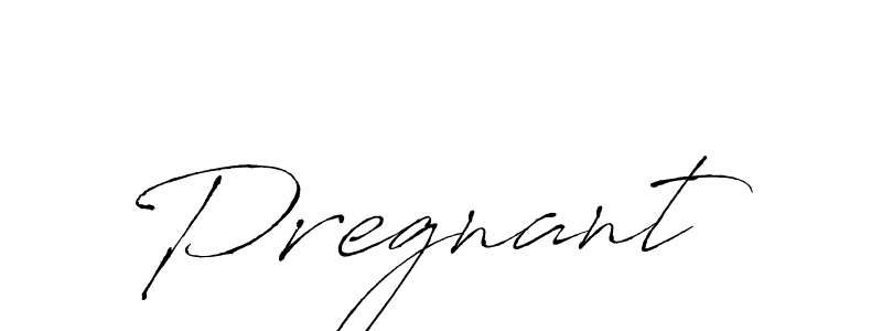 Make a beautiful signature design for name Pregnant. With this signature (Antro_Vectra) style, you can create a handwritten signature for free. Pregnant signature style 6 images and pictures png