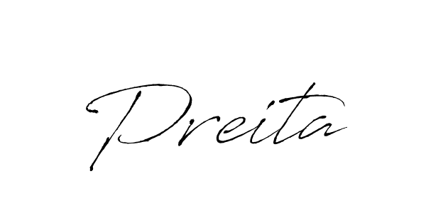 Preita stylish signature style. Best Handwritten Sign (Antro_Vectra) for my name. Handwritten Signature Collection Ideas for my name Preita. Preita signature style 6 images and pictures png