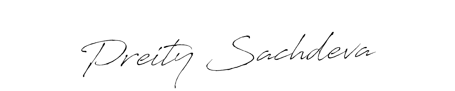 How to Draw Preity Sachdeva signature style? Antro_Vectra is a latest design signature styles for name Preity Sachdeva. Preity Sachdeva signature style 6 images and pictures png