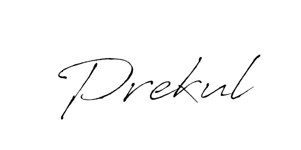 Prekul stylish signature style. Best Handwritten Sign (Antro_Vectra) for my name. Handwritten Signature Collection Ideas for my name Prekul. Prekul signature style 6 images and pictures png