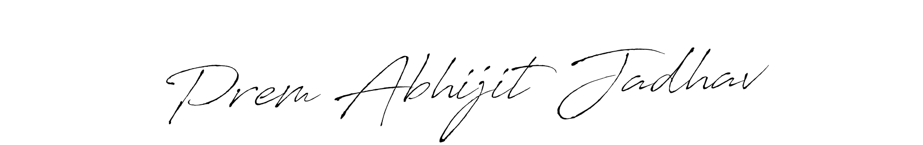 Similarly Antro_Vectra is the best handwritten signature design. Signature creator online .You can use it as an online autograph creator for name Prem Abhijit Jadhav. Prem Abhijit Jadhav signature style 6 images and pictures png