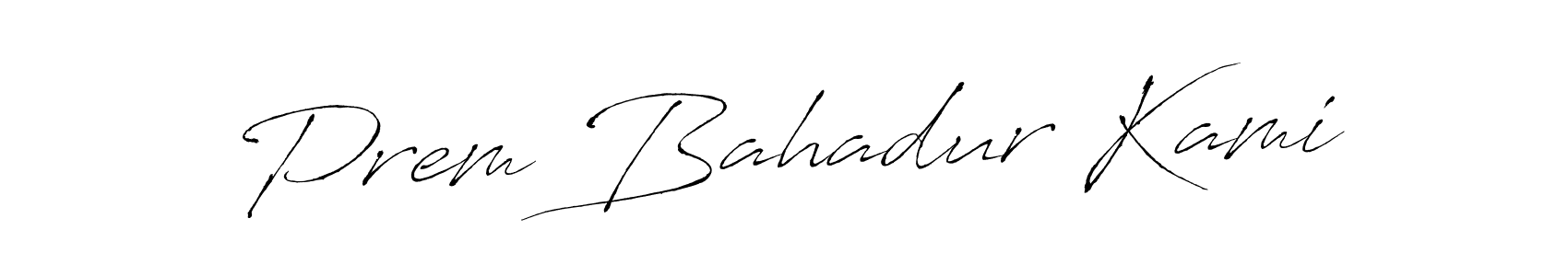 Once you've used our free online signature maker to create your best signature Antro_Vectra style, it's time to enjoy all of the benefits that Prem Bahadur Kami name signing documents. Prem Bahadur Kami signature style 6 images and pictures png