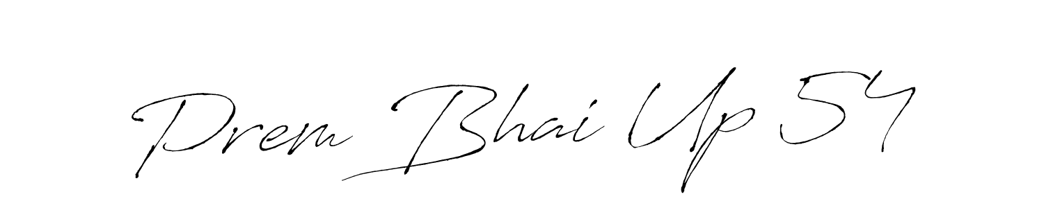 Make a beautiful signature design for name Prem Bhai Up 54. Use this online signature maker to create a handwritten signature for free. Prem Bhai Up 54 signature style 6 images and pictures png