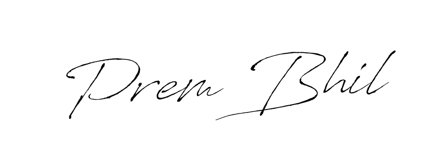 Also we have Prem Bhil name is the best signature style. Create professional handwritten signature collection using Antro_Vectra autograph style. Prem Bhil signature style 6 images and pictures png