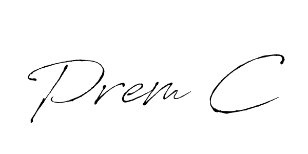 Also You can easily find your signature by using the search form. We will create Prem C name handwritten signature images for you free of cost using Antro_Vectra sign style. Prem C signature style 6 images and pictures png