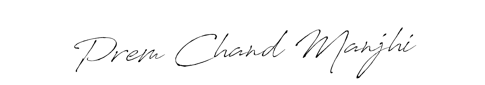Similarly Antro_Vectra is the best handwritten signature design. Signature creator online .You can use it as an online autograph creator for name Prem Chand Manjhi. Prem Chand Manjhi signature style 6 images and pictures png