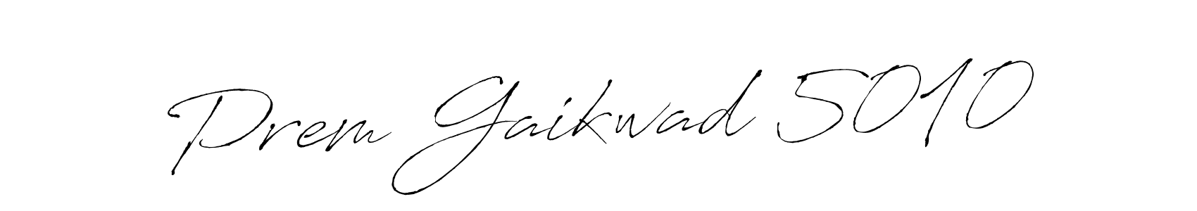 Prem Gaikwad 5010 stylish signature style. Best Handwritten Sign (Antro_Vectra) for my name. Handwritten Signature Collection Ideas for my name Prem Gaikwad 5010. Prem Gaikwad 5010 signature style 6 images and pictures png