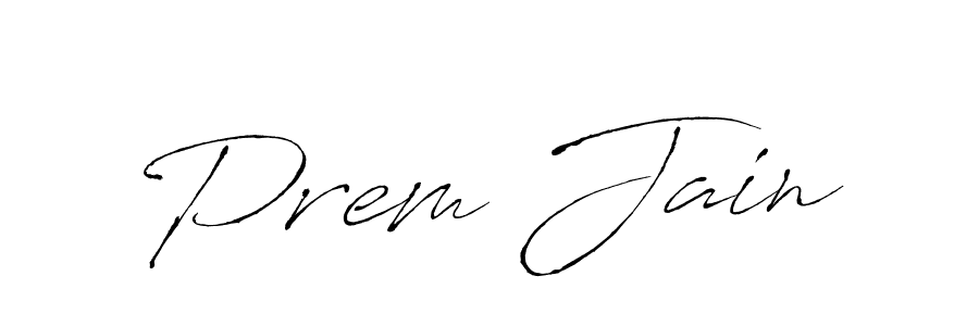 Design your own signature with our free online signature maker. With this signature software, you can create a handwritten (Antro_Vectra) signature for name Prem Jain. Prem Jain signature style 6 images and pictures png