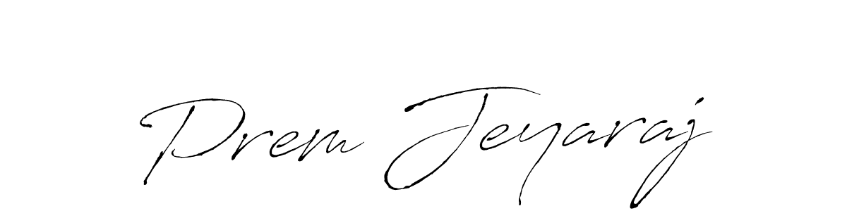 Make a beautiful signature design for name Prem Jeyaraj. With this signature (Antro_Vectra) style, you can create a handwritten signature for free. Prem Jeyaraj signature style 6 images and pictures png