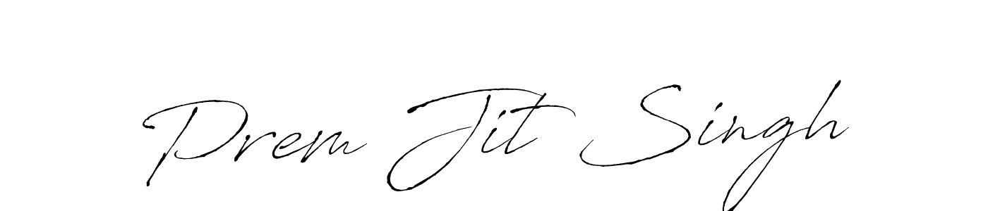 Use a signature maker to create a handwritten signature online. With this signature software, you can design (Antro_Vectra) your own signature for name Prem Jit Singh. Prem Jit Singh signature style 6 images and pictures png