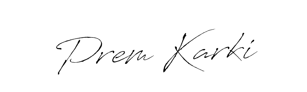 if you are searching for the best signature style for your name Prem Karki. so please give up your signature search. here we have designed multiple signature styles  using Antro_Vectra. Prem Karki signature style 6 images and pictures png