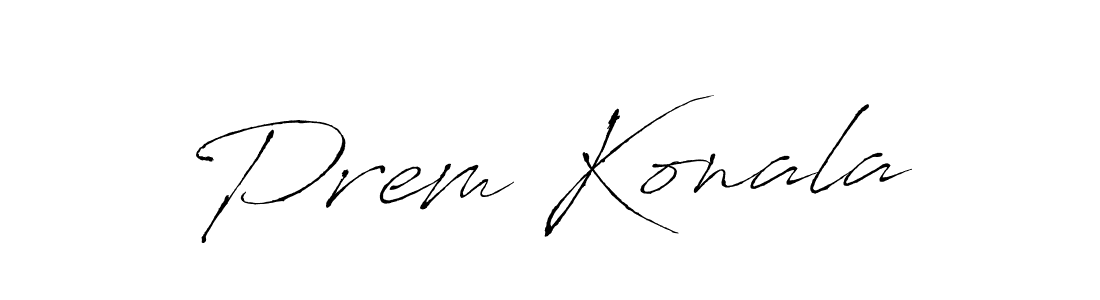 How to make Prem Konala signature? Antro_Vectra is a professional autograph style. Create handwritten signature for Prem Konala name. Prem Konala signature style 6 images and pictures png