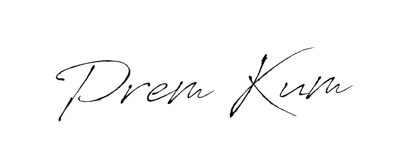 Also we have Prem Kum name is the best signature style. Create professional handwritten signature collection using Antro_Vectra autograph style. Prem Kum signature style 6 images and pictures png