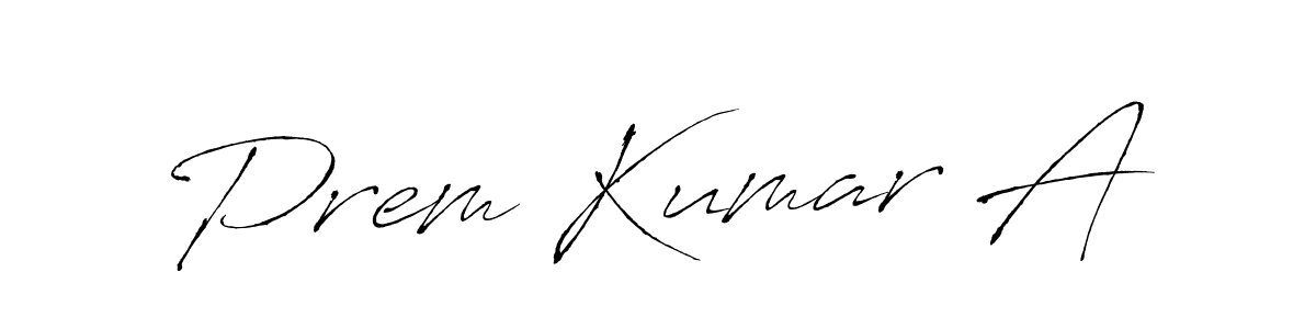 Prem Kumar A stylish signature style. Best Handwritten Sign (Antro_Vectra) for my name. Handwritten Signature Collection Ideas for my name Prem Kumar A. Prem Kumar A signature style 6 images and pictures png