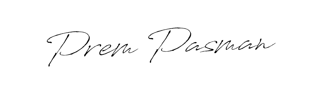 Use a signature maker to create a handwritten signature online. With this signature software, you can design (Antro_Vectra) your own signature for name Prem Pasman. Prem Pasman signature style 6 images and pictures png