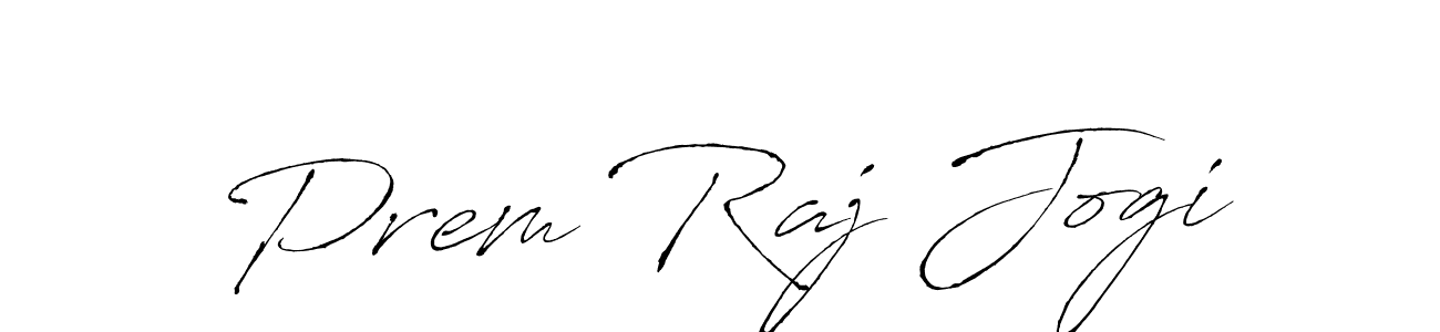 Also we have Prem Raj Jogi name is the best signature style. Create professional handwritten signature collection using Antro_Vectra autograph style. Prem Raj Jogi signature style 6 images and pictures png