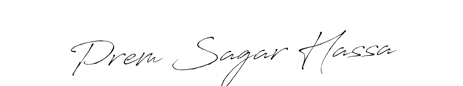 Design your own signature with our free online signature maker. With this signature software, you can create a handwritten (Antro_Vectra) signature for name Prem Sagar Hassa. Prem Sagar Hassa signature style 6 images and pictures png