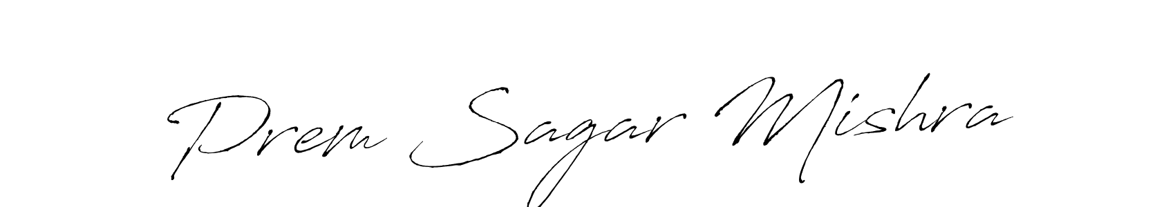Also we have Prem Sagar Mishra name is the best signature style. Create professional handwritten signature collection using Antro_Vectra autograph style. Prem Sagar Mishra signature style 6 images and pictures png
