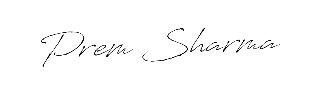 if you are searching for the best signature style for your name Prem Sharma. so please give up your signature search. here we have designed multiple signature styles  using Antro_Vectra. Prem Sharma signature style 6 images and pictures png