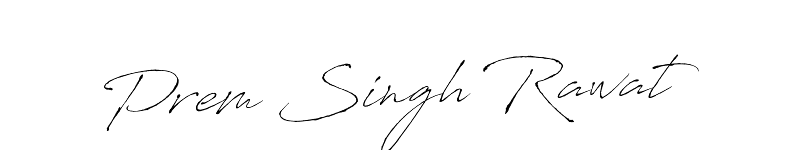 Design your own signature with our free online signature maker. With this signature software, you can create a handwritten (Antro_Vectra) signature for name Prem Singh Rawat. Prem Singh Rawat signature style 6 images and pictures png