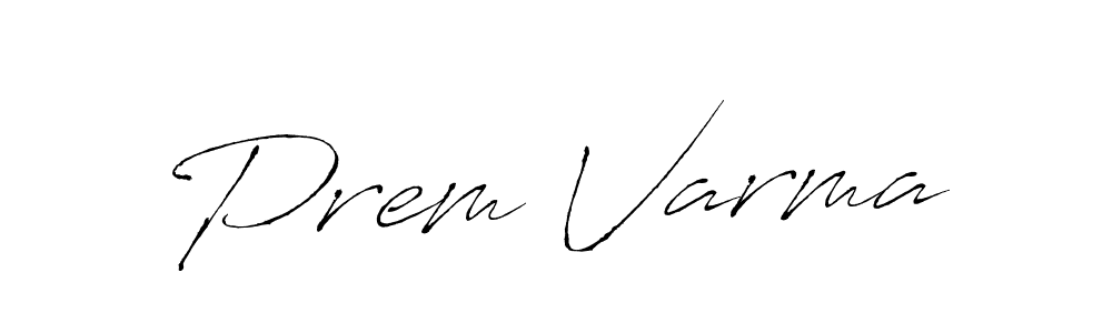 Use a signature maker to create a handwritten signature online. With this signature software, you can design (Antro_Vectra) your own signature for name Prem Varma. Prem Varma signature style 6 images and pictures png