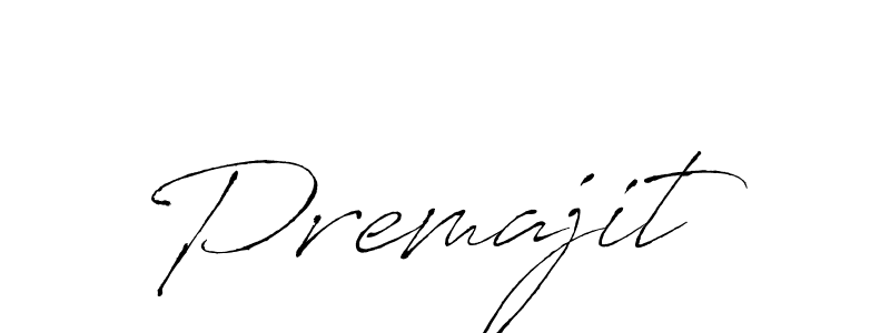 How to make Premajit name signature. Use Antro_Vectra style for creating short signs online. This is the latest handwritten sign. Premajit signature style 6 images and pictures png