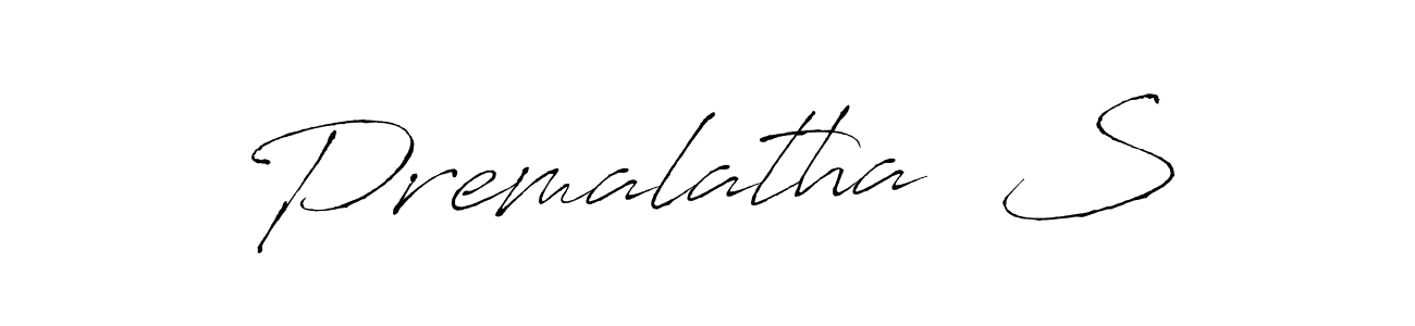 Make a beautiful signature design for name Premalatha  S. Use this online signature maker to create a handwritten signature for free. Premalatha  S signature style 6 images and pictures png