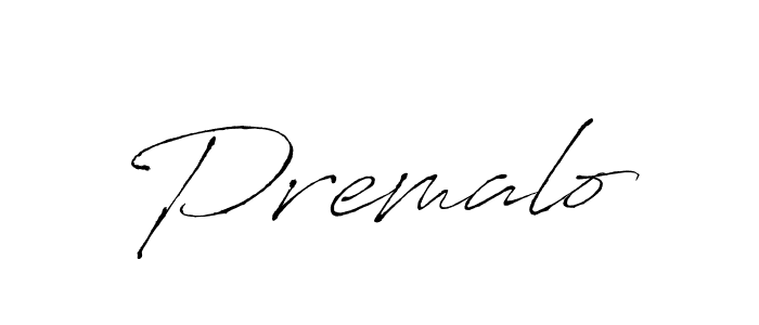 How to make Premalo signature? Antro_Vectra is a professional autograph style. Create handwritten signature for Premalo name. Premalo signature style 6 images and pictures png