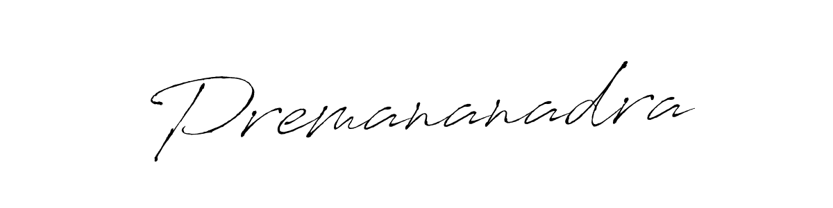 Use a signature maker to create a handwritten signature online. With this signature software, you can design (Antro_Vectra) your own signature for name Premananadra. Premananadra signature style 6 images and pictures png