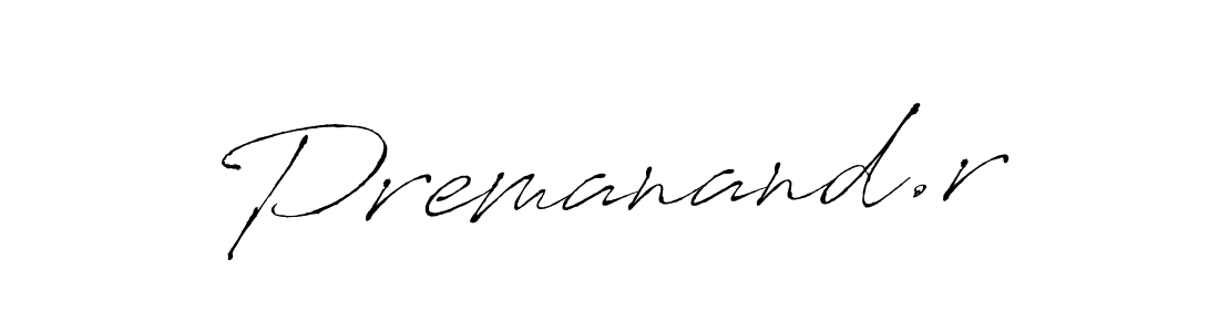Make a beautiful signature design for name Premanand.r. Use this online signature maker to create a handwritten signature for free. Premanand.r signature style 6 images and pictures png