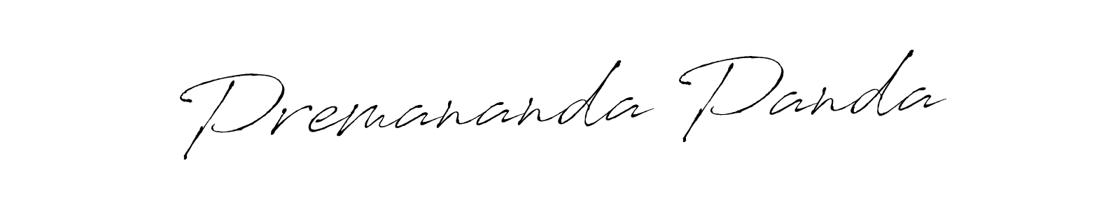 Design your own signature with our free online signature maker. With this signature software, you can create a handwritten (Antro_Vectra) signature for name Premananda Panda. Premananda Panda signature style 6 images and pictures png