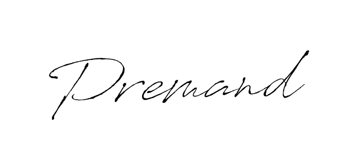 Premand stylish signature style. Best Handwritten Sign (Antro_Vectra) for my name. Handwritten Signature Collection Ideas for my name Premand. Premand signature style 6 images and pictures png