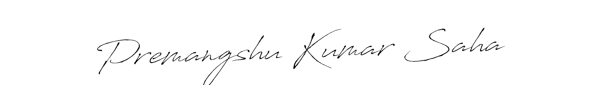 This is the best signature style for the Premangshu Kumar Saha name. Also you like these signature font (Antro_Vectra). Mix name signature. Premangshu Kumar Saha signature style 6 images and pictures png