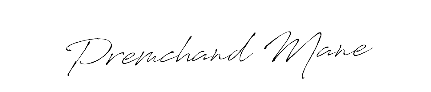 How to make Premchand Mane signature? Antro_Vectra is a professional autograph style. Create handwritten signature for Premchand Mane name. Premchand Mane signature style 6 images and pictures png