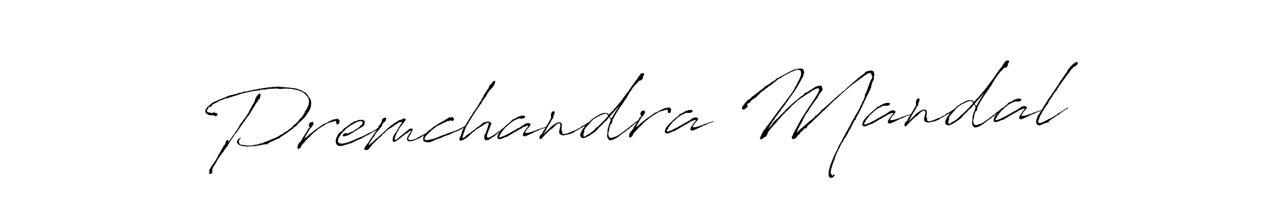 Design your own signature with our free online signature maker. With this signature software, you can create a handwritten (Antro_Vectra) signature for name Premchandra Mandal. Premchandra Mandal signature style 6 images and pictures png