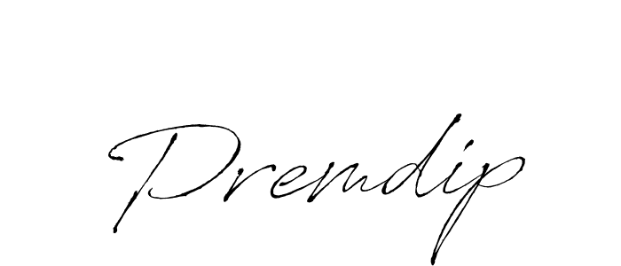 Premdip stylish signature style. Best Handwritten Sign (Antro_Vectra) for my name. Handwritten Signature Collection Ideas for my name Premdip. Premdip signature style 6 images and pictures png