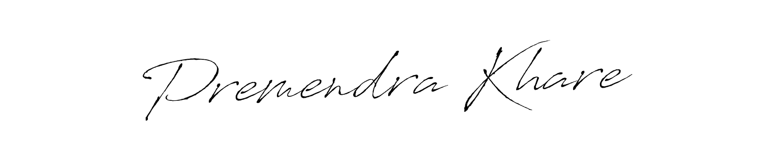 Also we have Premendra Khare name is the best signature style. Create professional handwritten signature collection using Antro_Vectra autograph style. Premendra Khare signature style 6 images and pictures png