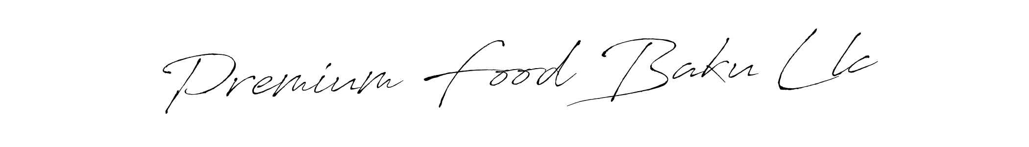 It looks lik you need a new signature style for name Premium Food Baku Llc. Design unique handwritten (Antro_Vectra) signature with our free signature maker in just a few clicks. Premium Food Baku Llc signature style 6 images and pictures png