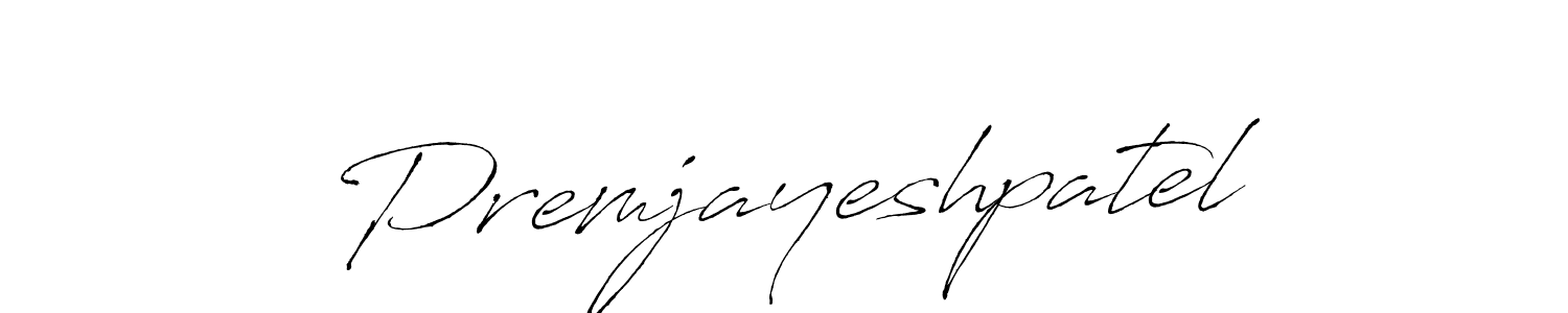 Create a beautiful signature design for name Premjayeshpatel. With this signature (Antro_Vectra) fonts, you can make a handwritten signature for free. Premjayeshpatel signature style 6 images and pictures png