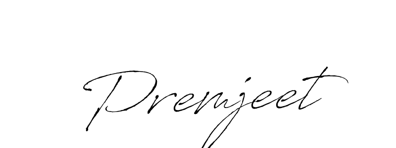 Premjeet stylish signature style. Best Handwritten Sign (Antro_Vectra) for my name. Handwritten Signature Collection Ideas for my name Premjeet. Premjeet signature style 6 images and pictures png