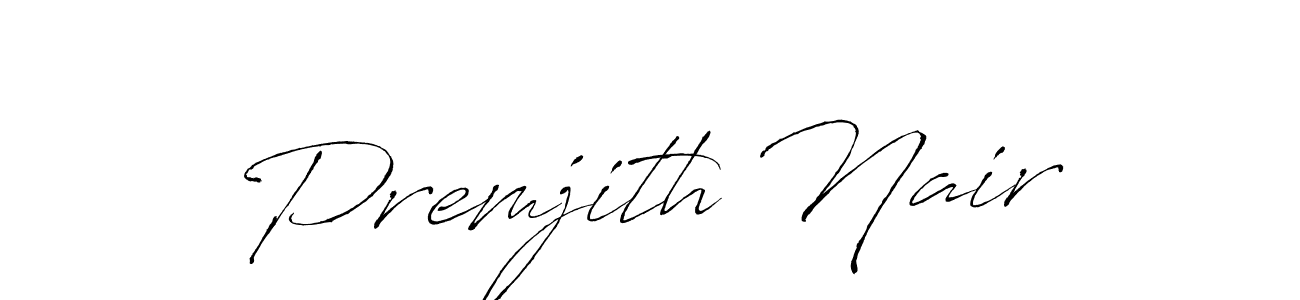 Premjith Nair stylish signature style. Best Handwritten Sign (Antro_Vectra) for my name. Handwritten Signature Collection Ideas for my name Premjith Nair. Premjith Nair signature style 6 images and pictures png