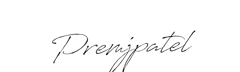 Create a beautiful signature design for name Premjpatel. With this signature (Antro_Vectra) fonts, you can make a handwritten signature for free. Premjpatel signature style 6 images and pictures png