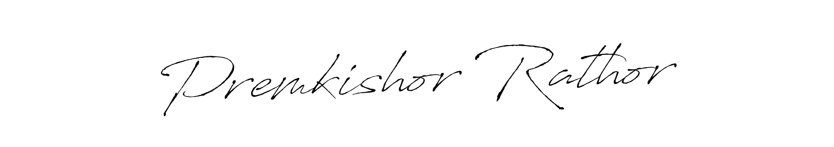 The best way (Antro_Vectra) to make a short signature is to pick only two or three words in your name. The name Premkishor Rathor include a total of six letters. For converting this name. Premkishor Rathor signature style 6 images and pictures png