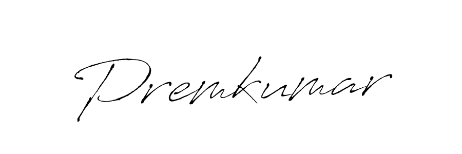 How to make Premkumar signature? Antro_Vectra is a professional autograph style. Create handwritten signature for Premkumar name. Premkumar signature style 6 images and pictures png