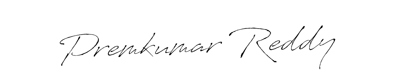 Create a beautiful signature design for name Premkumar Reddy. With this signature (Antro_Vectra) fonts, you can make a handwritten signature for free. Premkumar Reddy signature style 6 images and pictures png