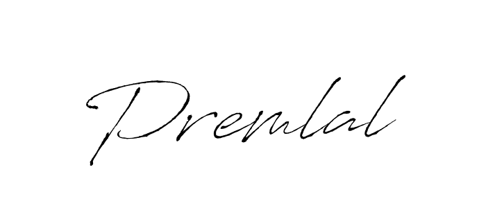 Design your own signature with our free online signature maker. With this signature software, you can create a handwritten (Antro_Vectra) signature for name Premlal. Premlal signature style 6 images and pictures png