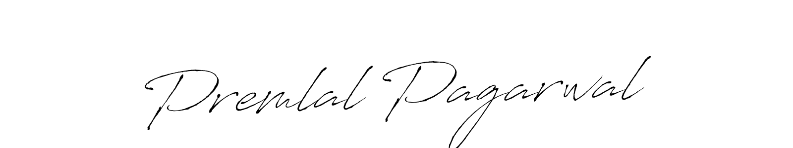Use a signature maker to create a handwritten signature online. With this signature software, you can design (Antro_Vectra) your own signature for name Premlal Pagarwal. Premlal Pagarwal signature style 6 images and pictures png
