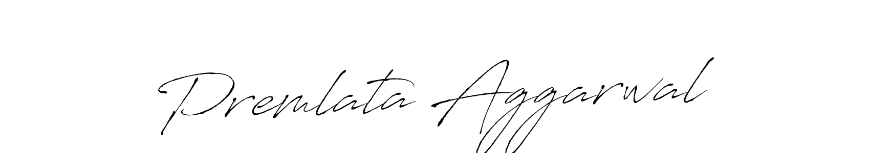 Make a beautiful signature design for name Premlata Aggarwal. With this signature (Antro_Vectra) style, you can create a handwritten signature for free. Premlata Aggarwal signature style 6 images and pictures png