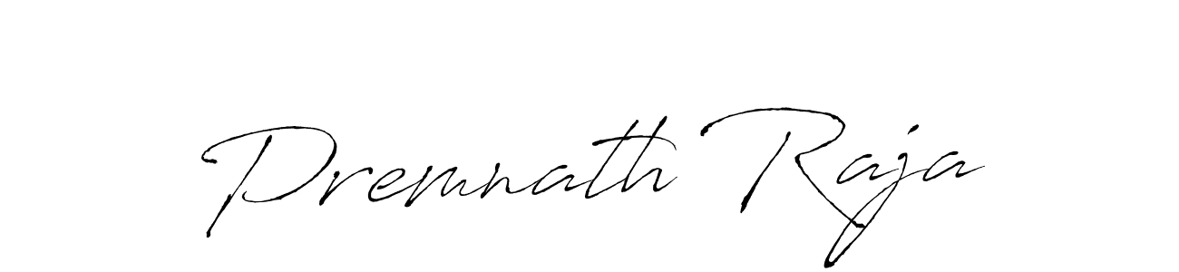 Design your own signature with our free online signature maker. With this signature software, you can create a handwritten (Antro_Vectra) signature for name Premnath Raja. Premnath Raja signature style 6 images and pictures png