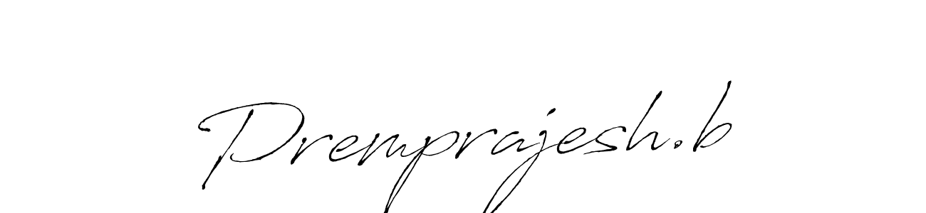 Antro_Vectra is a professional signature style that is perfect for those who want to add a touch of class to their signature. It is also a great choice for those who want to make their signature more unique. Get Premprajesh.b name to fancy signature for free. Premprajesh.b signature style 6 images and pictures png